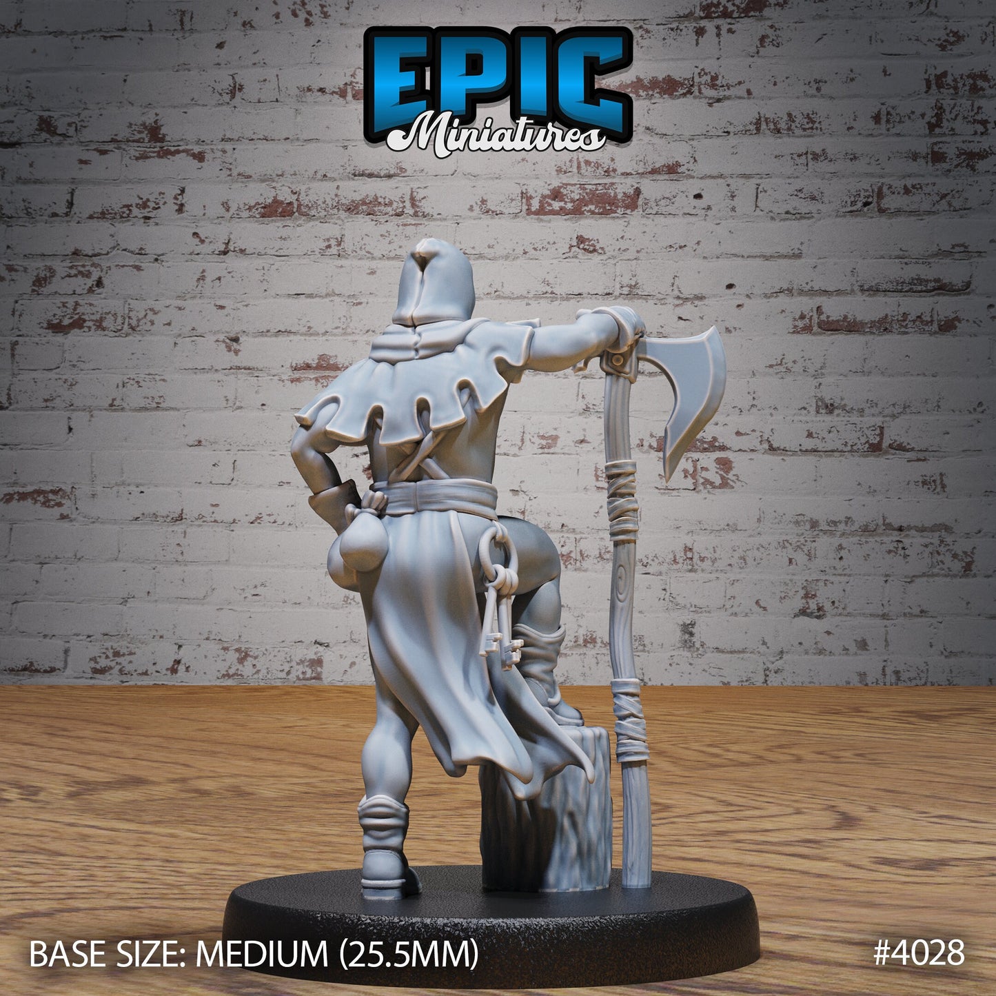 Villagers, Set 5 (4 Variants Available) - Epic Miniatures