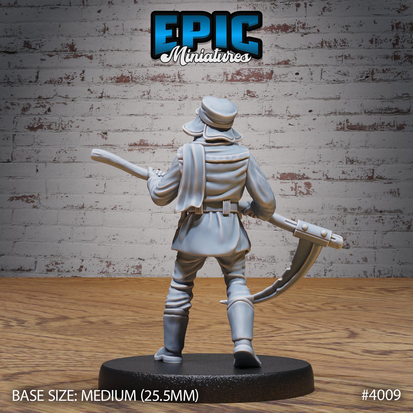 Villagers, Set 1 (4 Variants Available) - Epic Miniatures