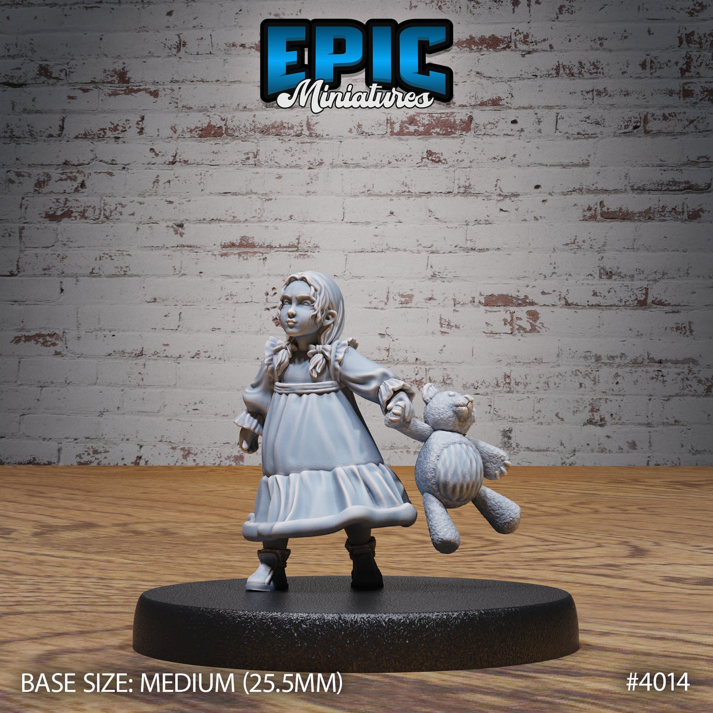Villagers, Set 2 (4 Variants Available) - Epic Miniatures