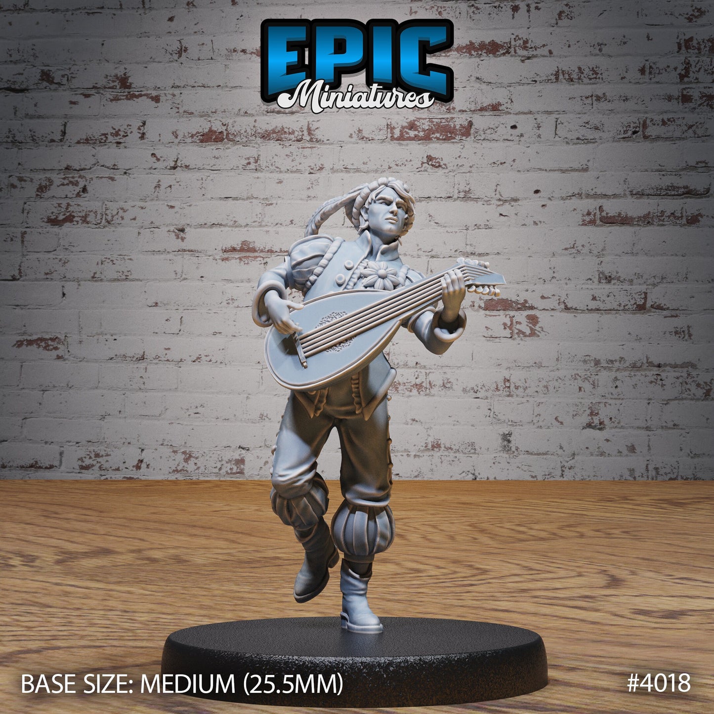 Villagers, Set 3 (4 Variants Available) - Epic Miniatures