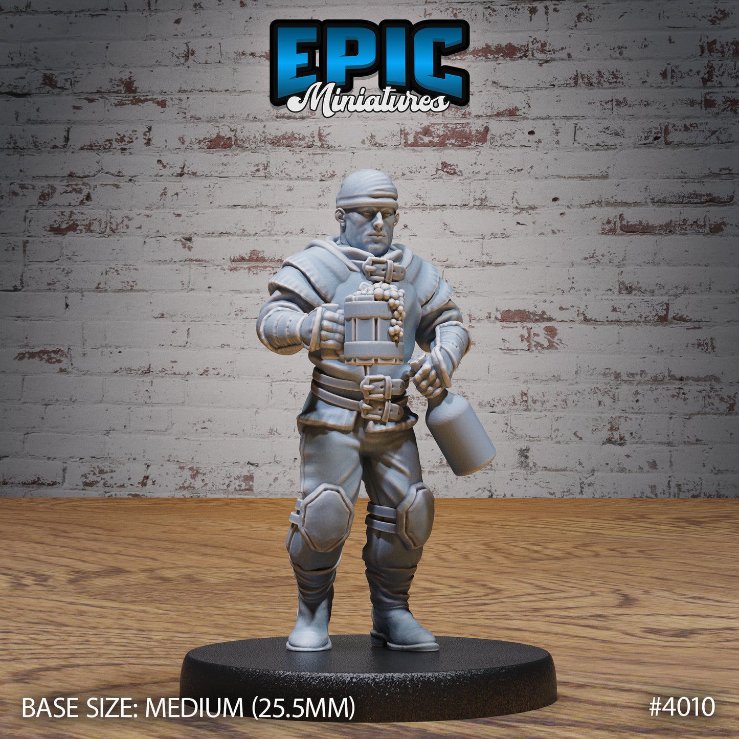 Villagers, Set 1 (4 Variants Available) - Epic Miniatures
