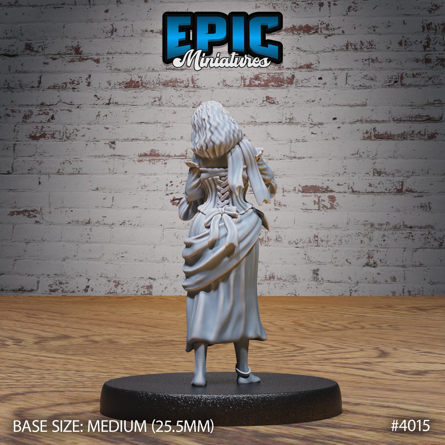 Villagers, Set 2 (4 Variants Available) - Epic Miniatures