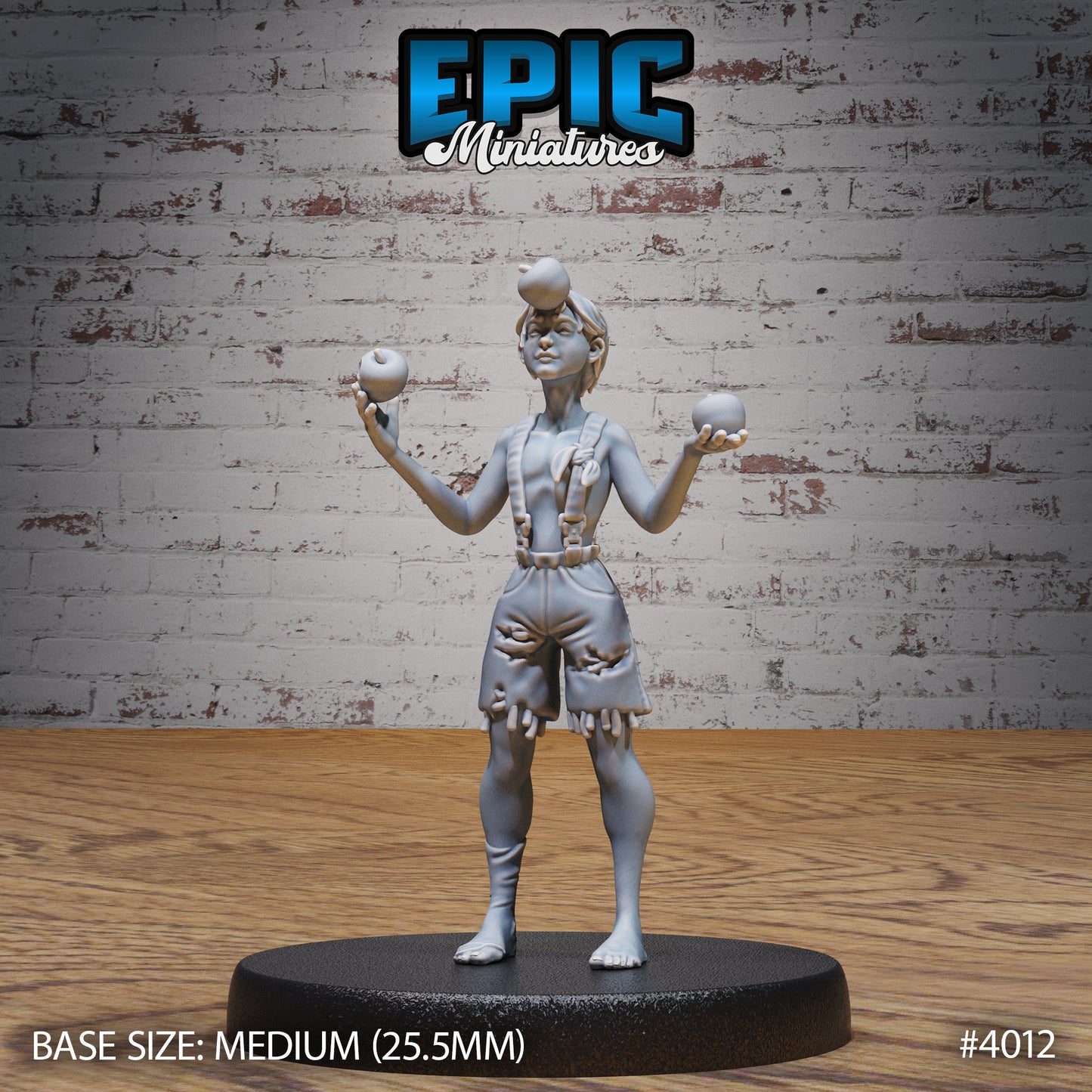Villagers, Set 1 (4 Variants Available) - Epic Miniatures