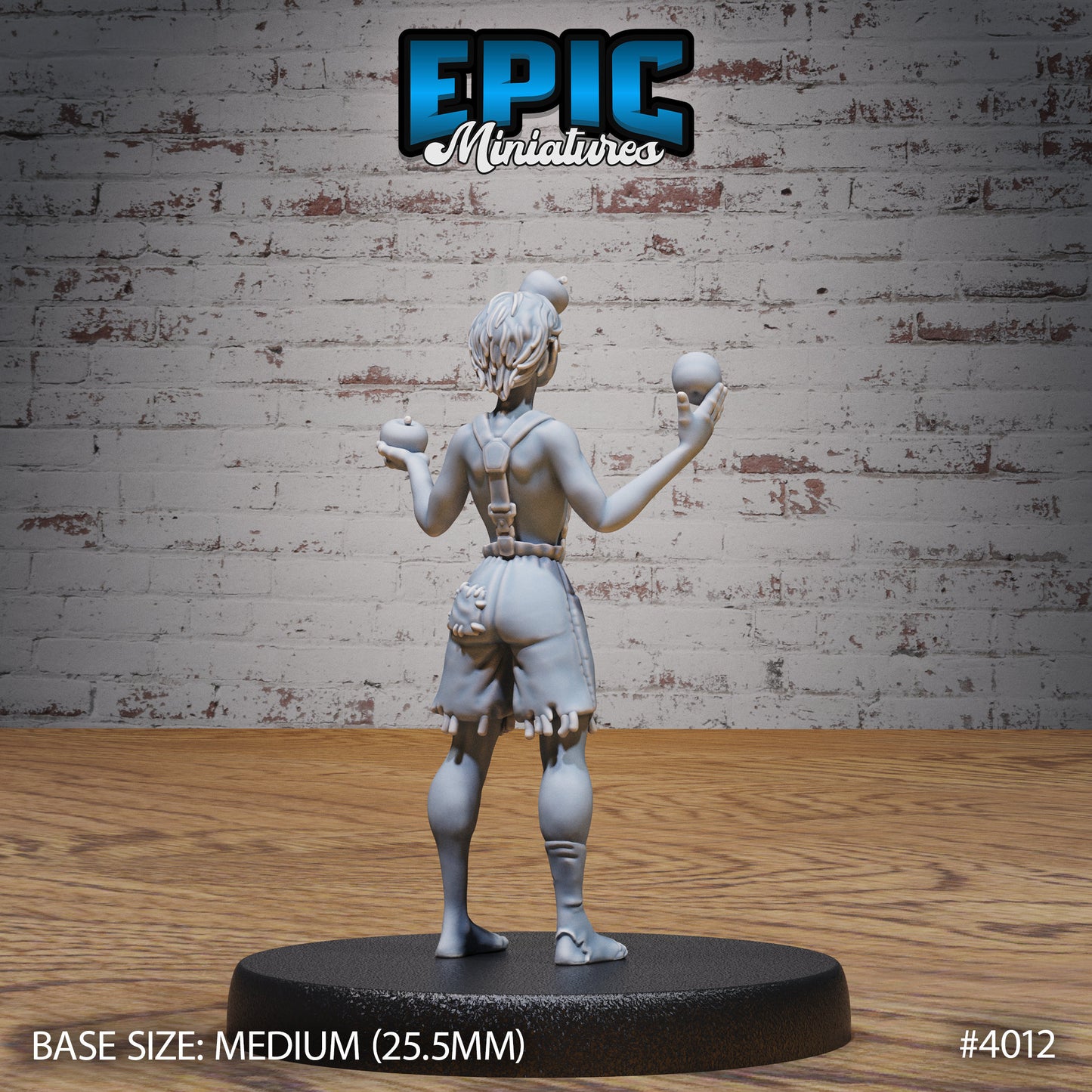 Villagers, Set 1 (4 Variants Available) - Epic Miniatures