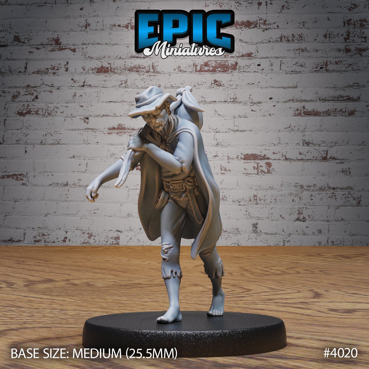 Villagers, Set 3 (4 Variants Available) - Epic Miniatures
