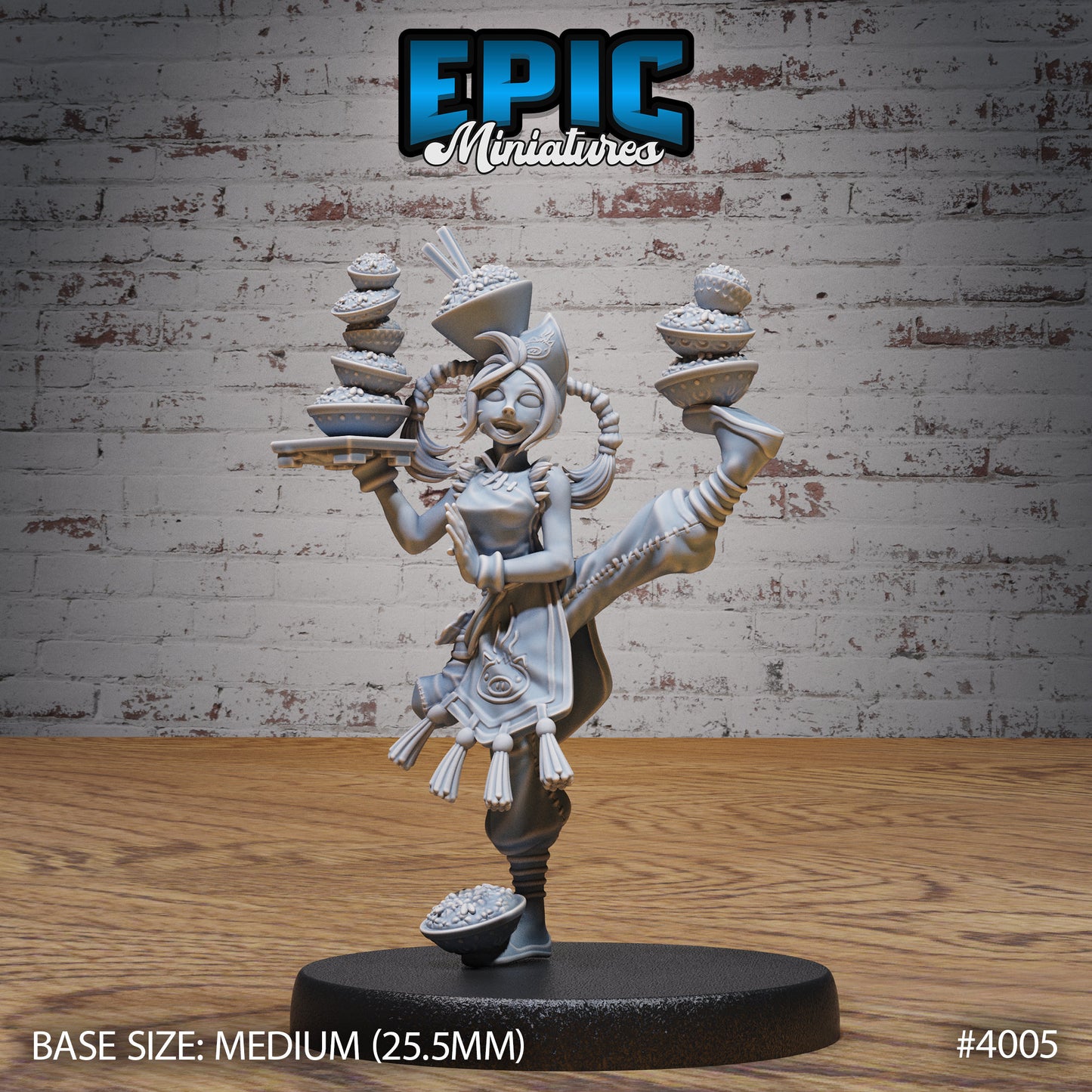 Pig Food Stall and Keepers (3 Variants Available) - Epic Miniatures