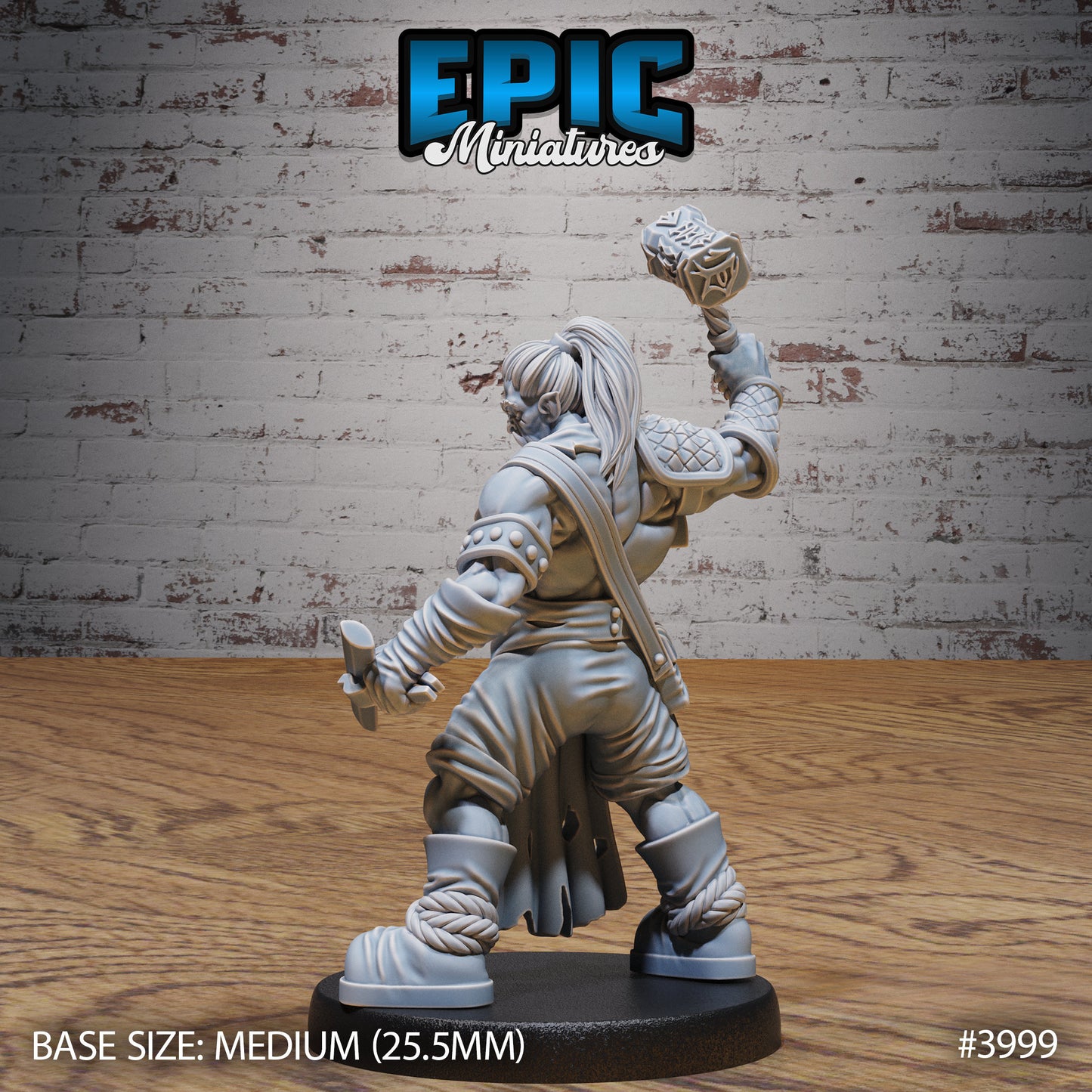 Orc Villagers, Set 2 (4 Variants Available) - Epic Miniatures