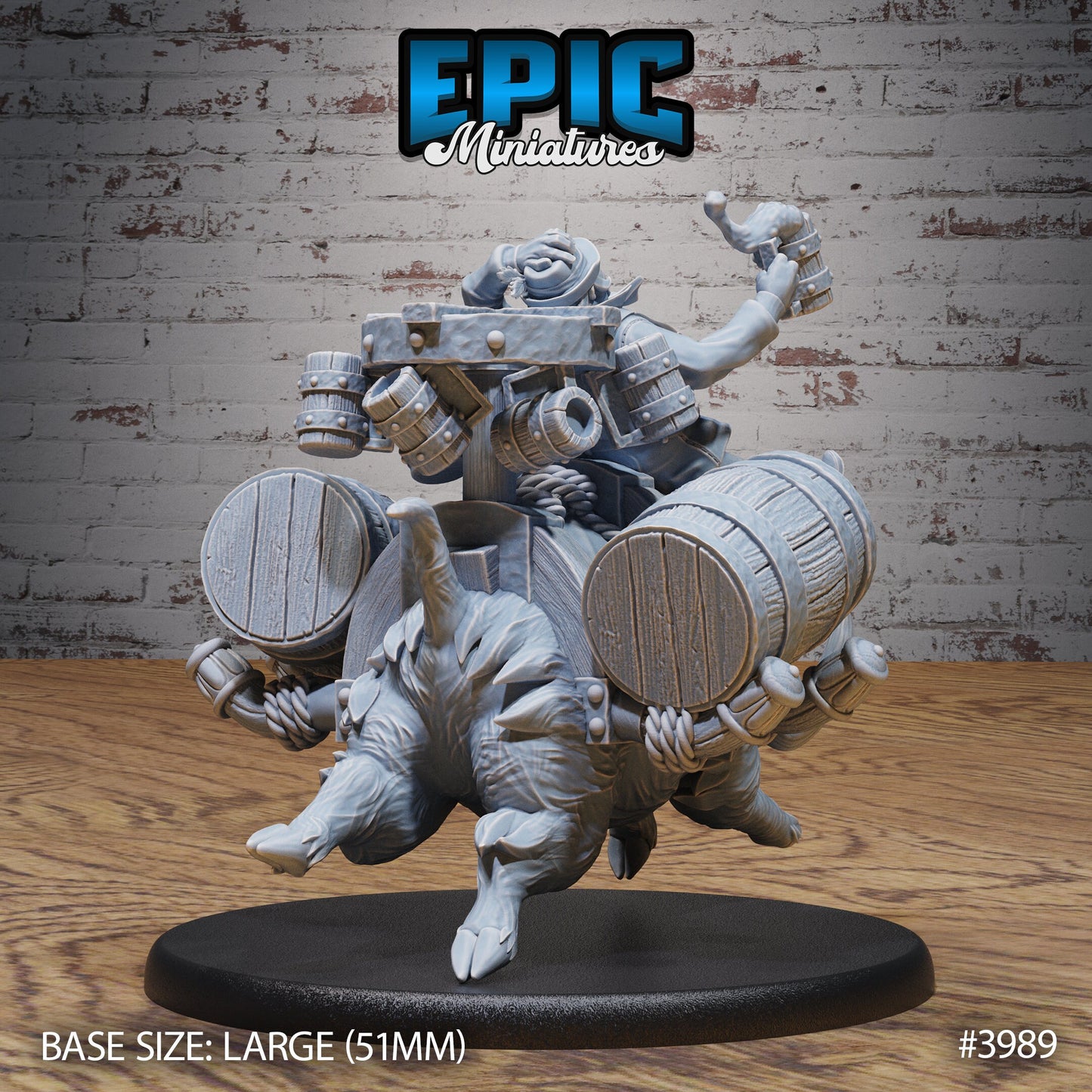 Boar Owner (4 Variants Available) - Epic Miniatures