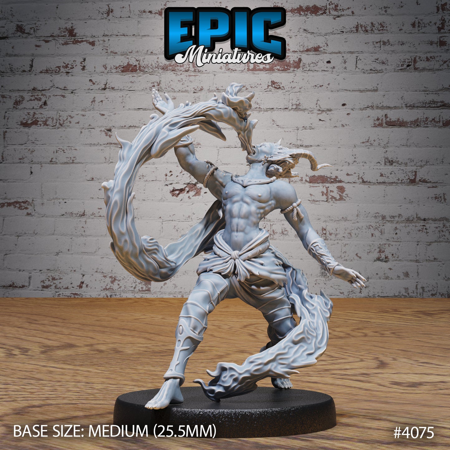 Young Efreeti Male (3 Variants Available) - Epic Miniatures