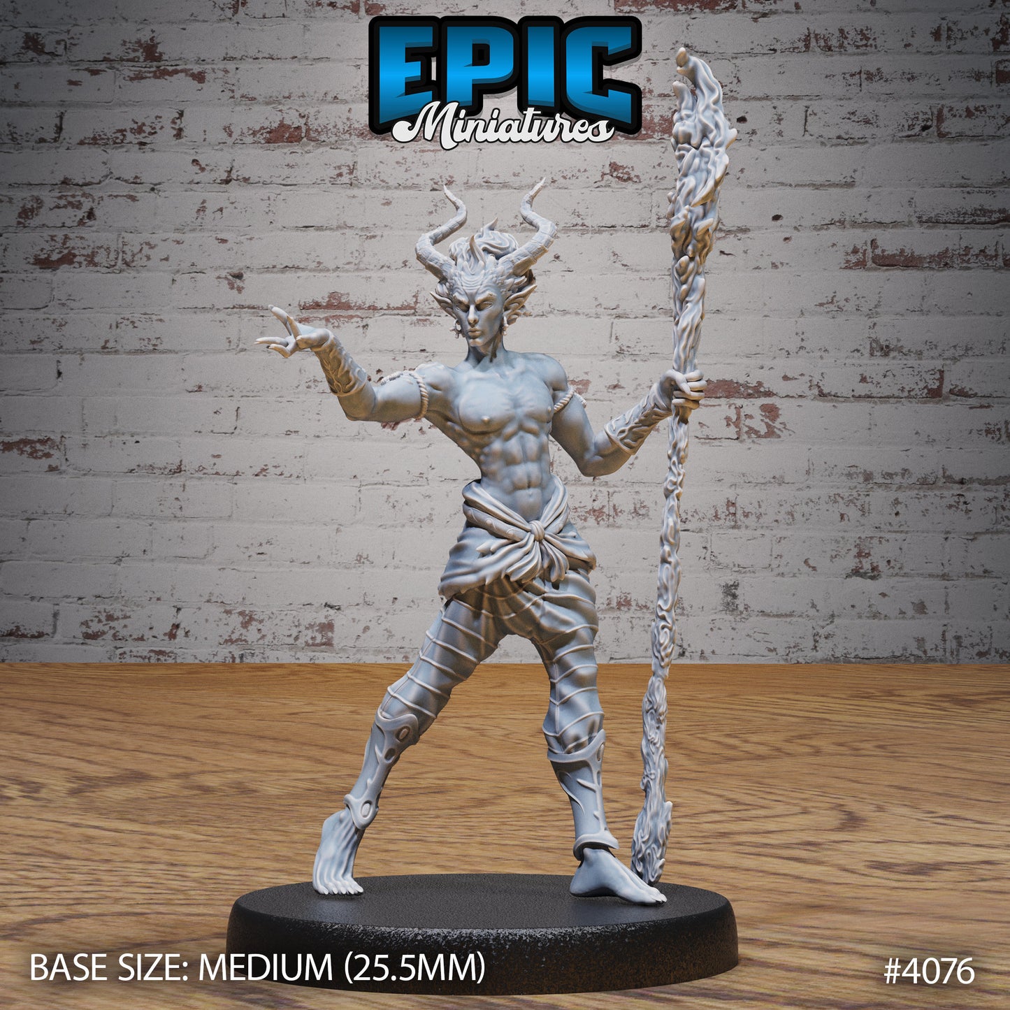 Young Efreeti Male (3 Variants Available) - Epic Miniatures