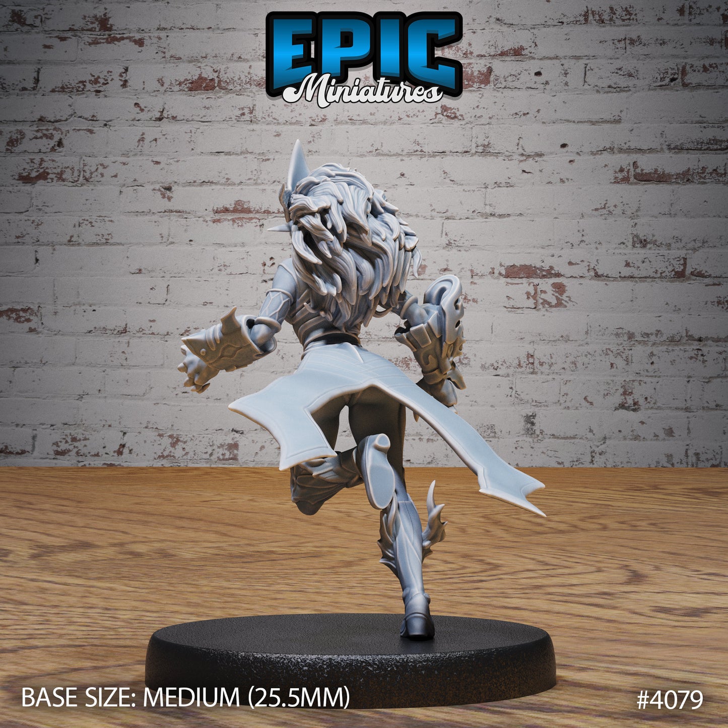 Fire Genasi Female (4 Variants Available) - Epic Miniatures