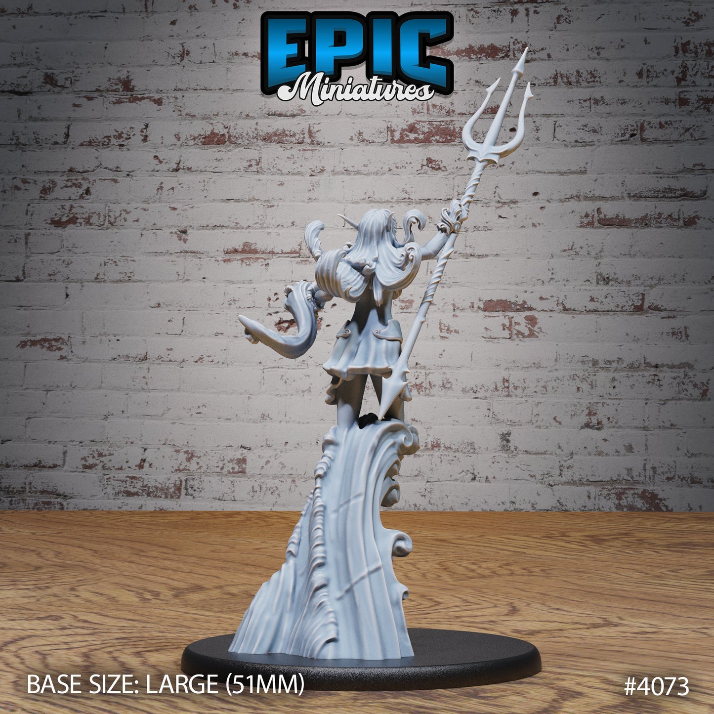 Water Elemental, Female (3 Variants Available) - Epic Miniatures