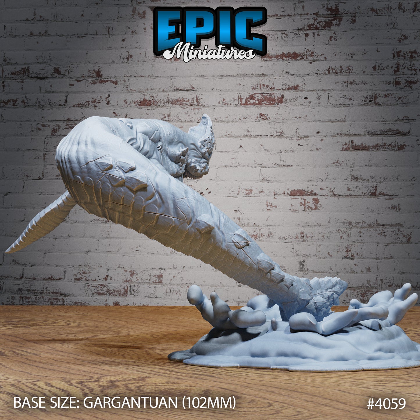 Lava Whale (3 Variants Available) - Epic Miniatures