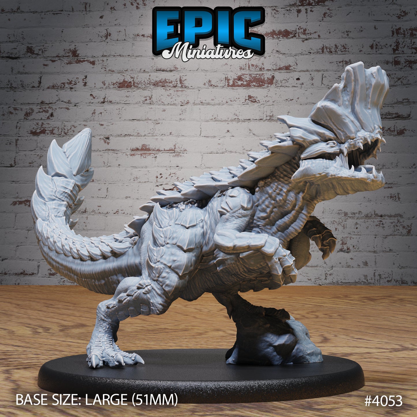 Rockhead Dinosaur (3 Variants Available) - Epic Miniatures