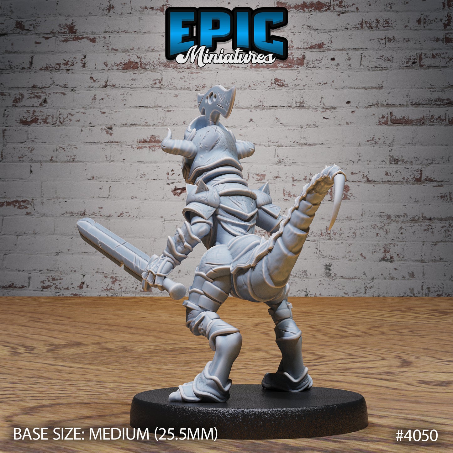 Dino Knight (3 Variants Available) - Epic Miniatures