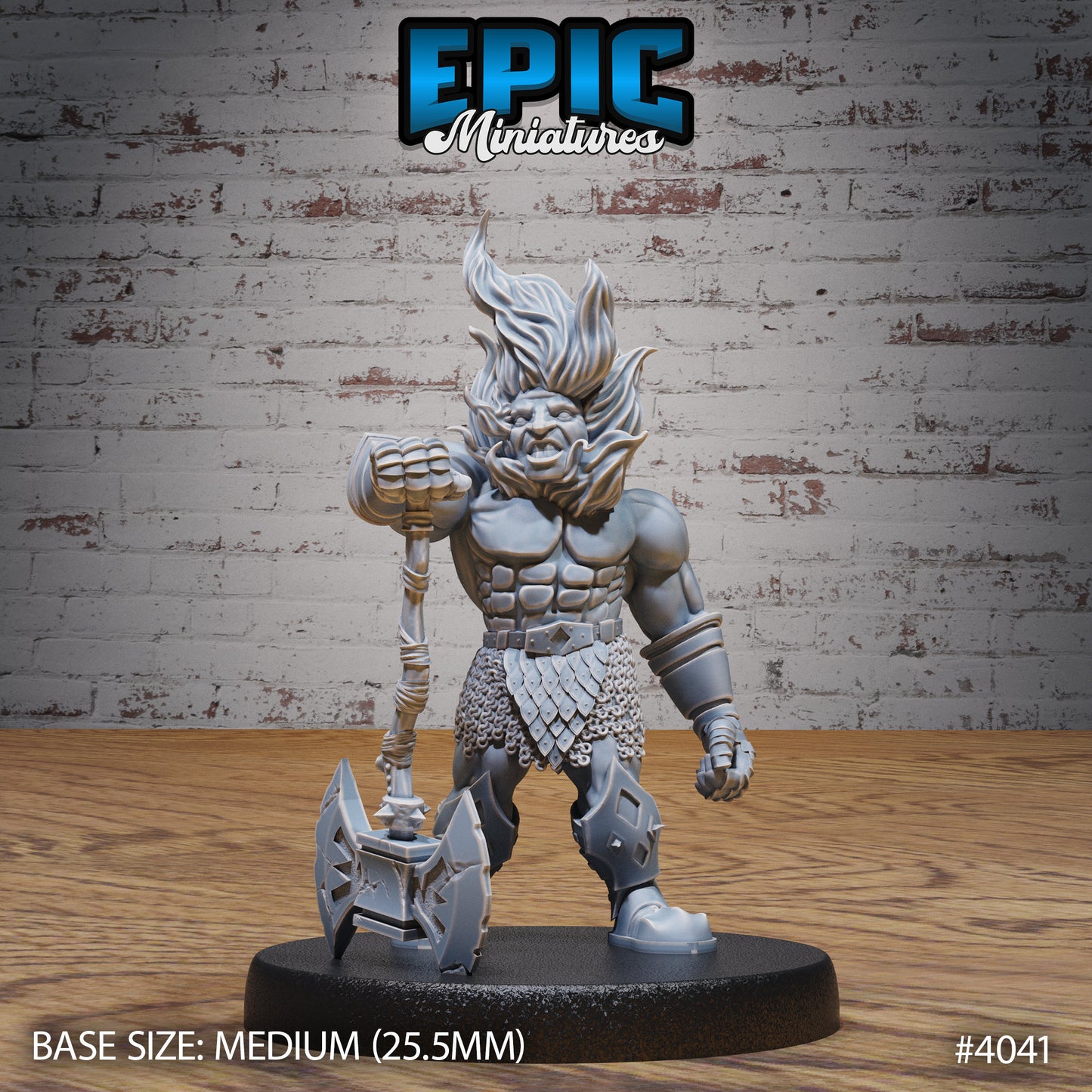Fire Dwarf Set 3 (3 Variants Available) - Epic Miniatures