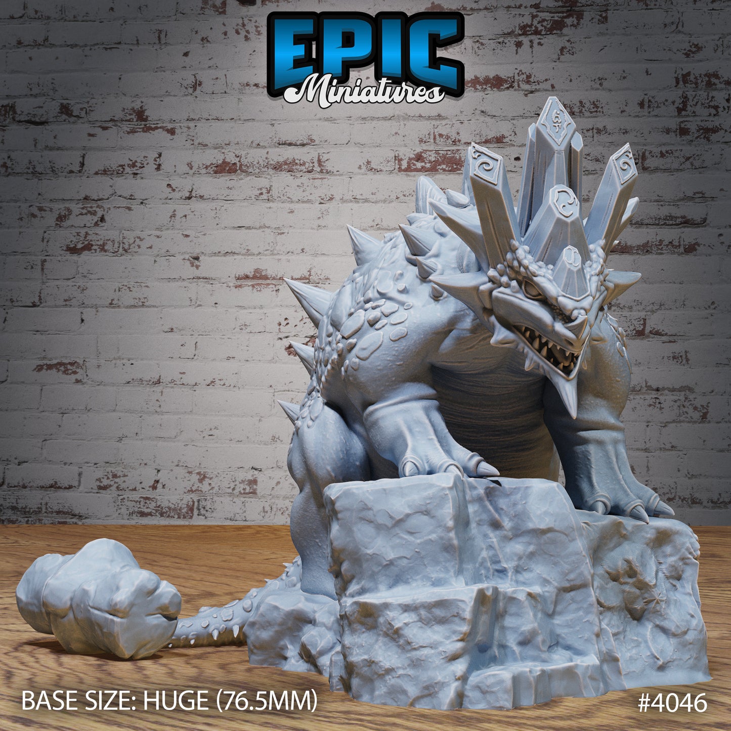 Hammertail Dinosaur (3 Variants Available) - Epic Miniatures