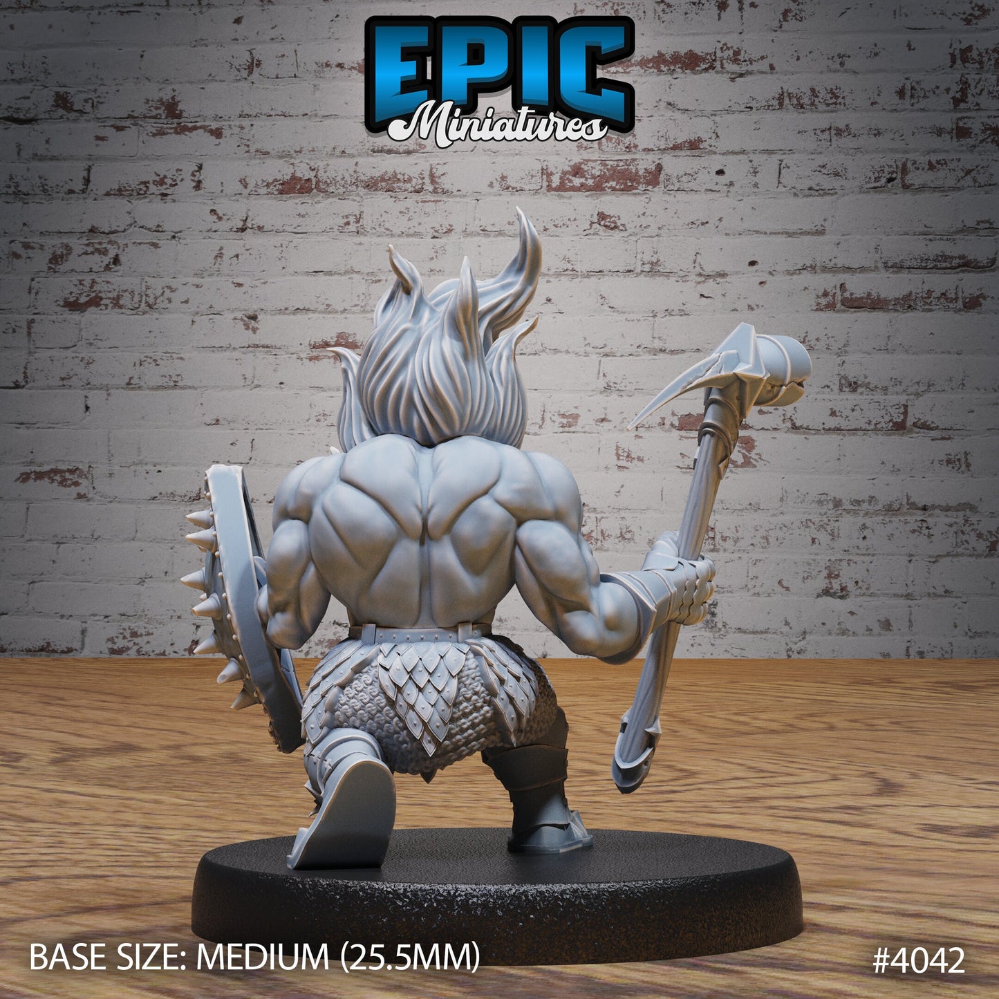 Fire Dwarf Set 3 (3 Variants Available) - Epic Miniatures
