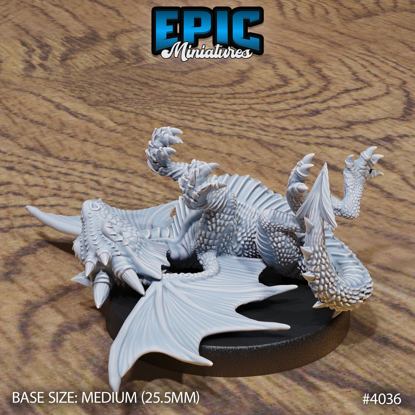 Red Dragon Wyrmling (3 Variants Available) - Epic Miniatures