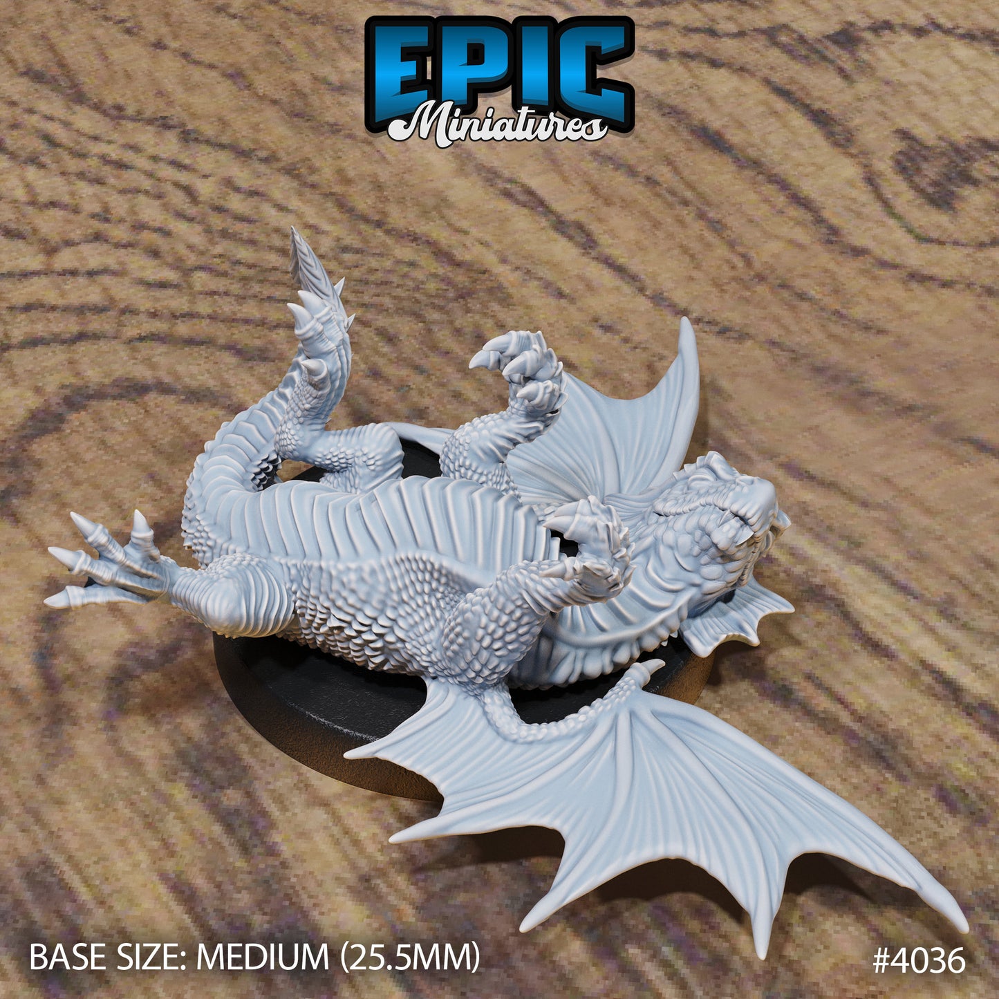 Red Dragon Wyrmling (3 Variants Available) - Epic Miniatures