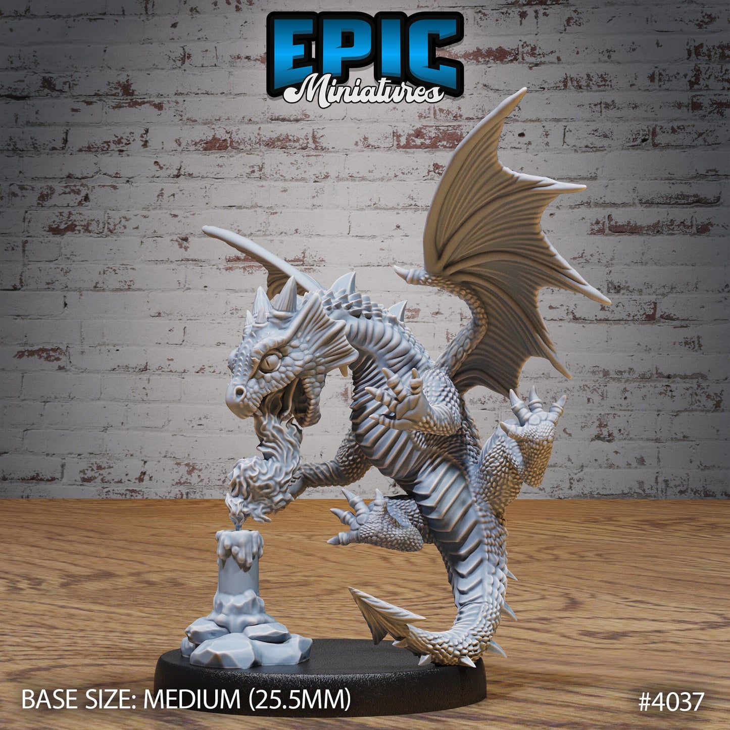 Red Dragon Wyrmling (3 Variants Available) - Epic Miniatures