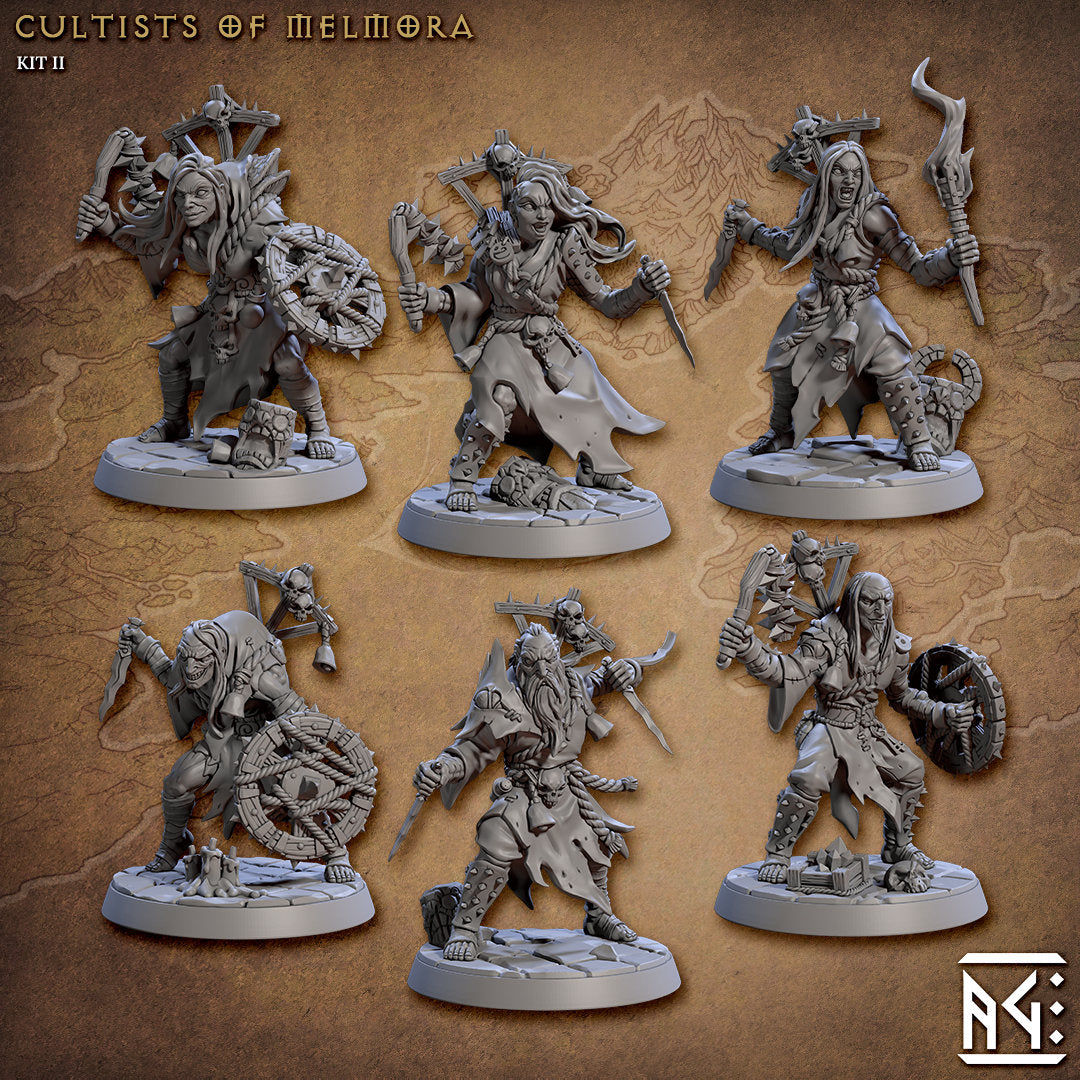 Rodberg Flagellants of Melmora (6 Variants Available) - Artisan Guild