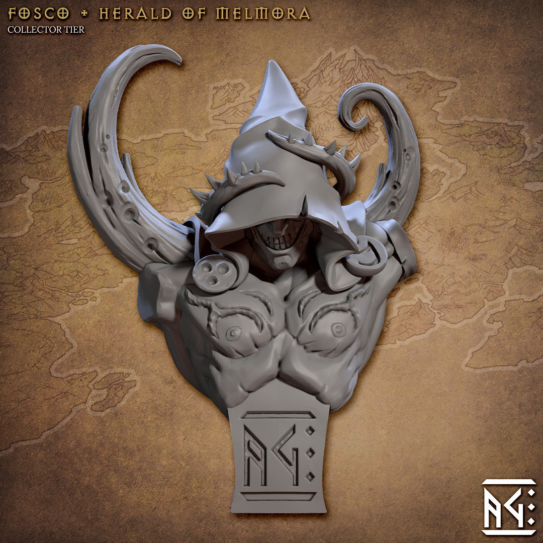 Fosco, Herald of Melmora Bust - Artisan Guild