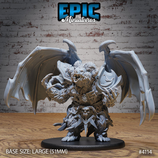 Winged Bear Druid (3 Variants Available) - Epic Miniatures