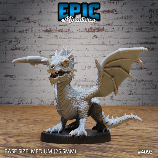 Green Dragon Wyrmling (3 Variants Available) - Epic Miniatures