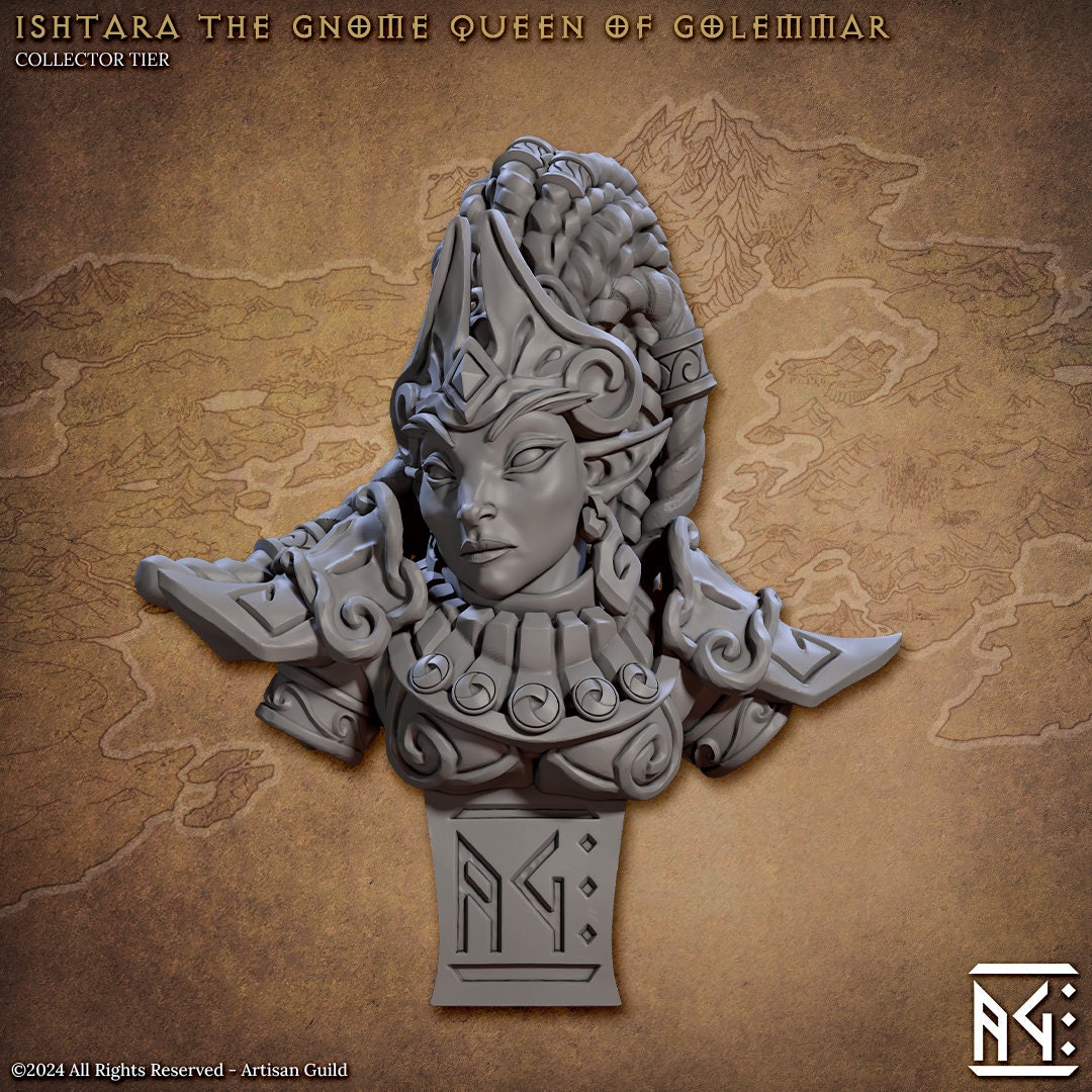 Ishtara, Gnome Queen Bust - Artisan Guild