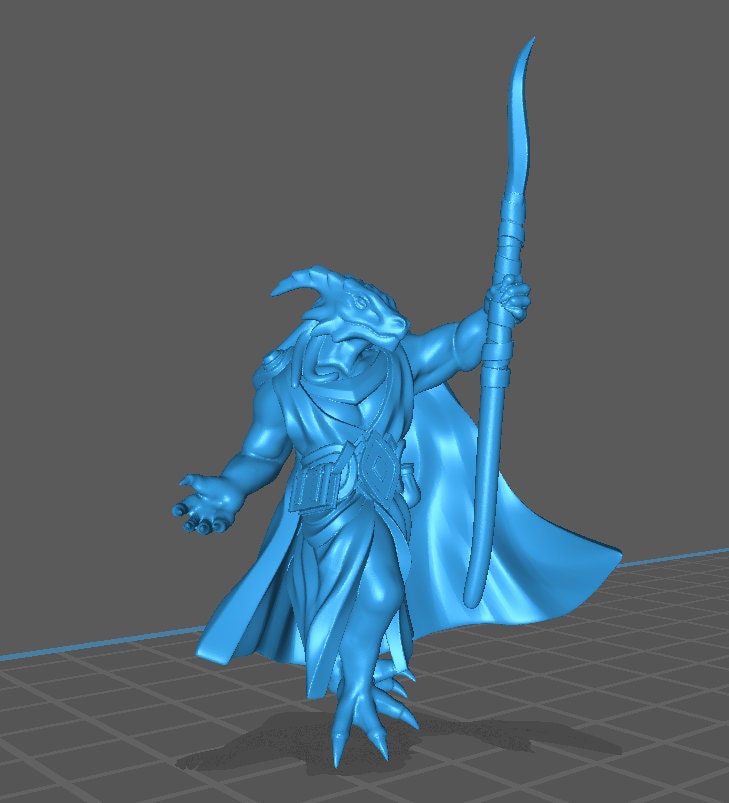 Dragonborn - No Tails (7 Variants Available) - Lost World Miniatures