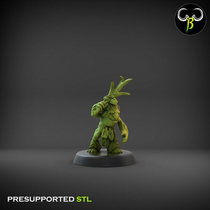 Rune Trogg Set 2 (4 Variants Available) - Clay Beast Creations