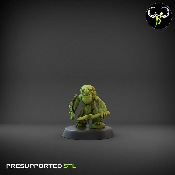 Rune Trogg Set 2 (4 Variants Available) - Clay Beast Creations