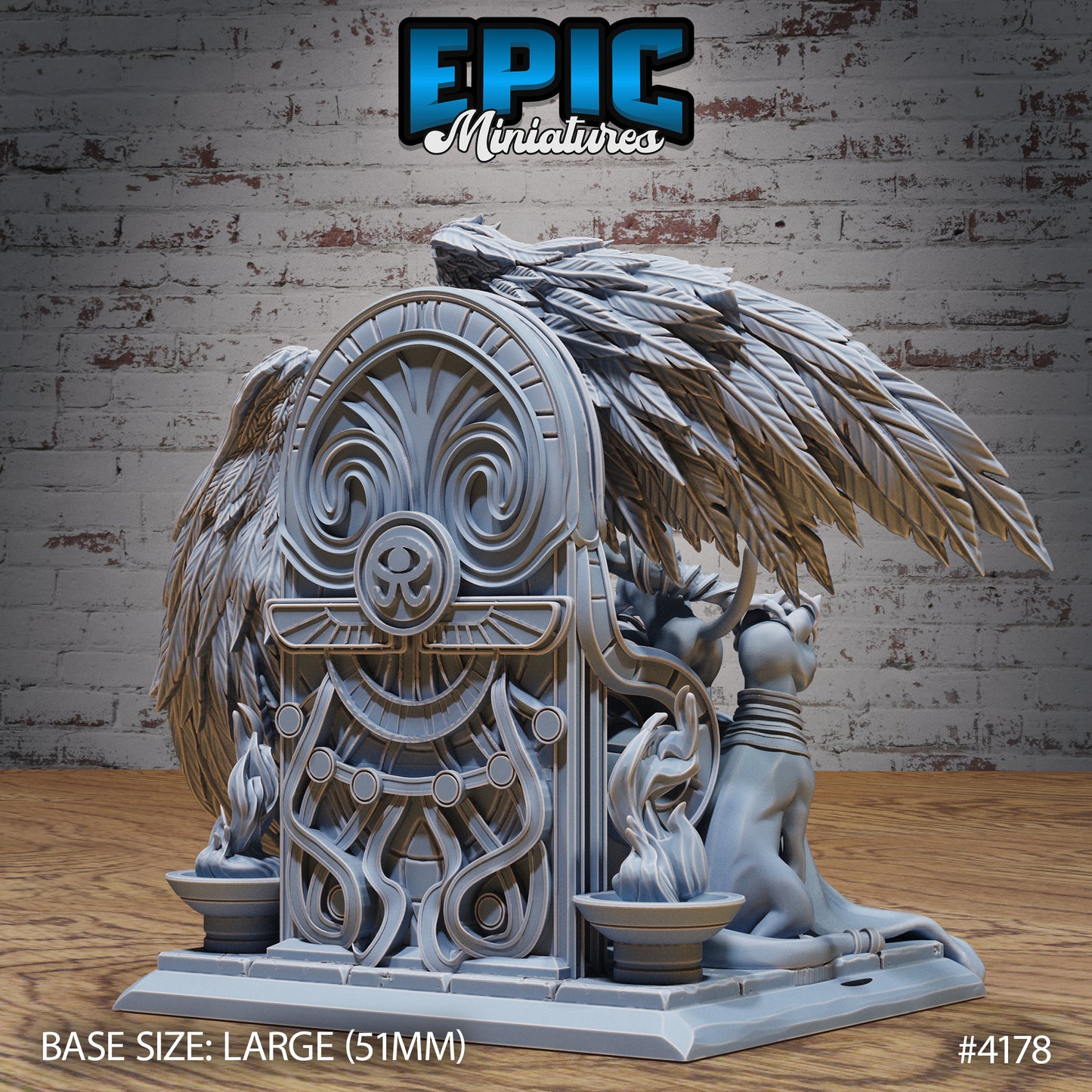 Cat Goddess Bastet Avatar (3 Variants Available) - Epic Miniatures