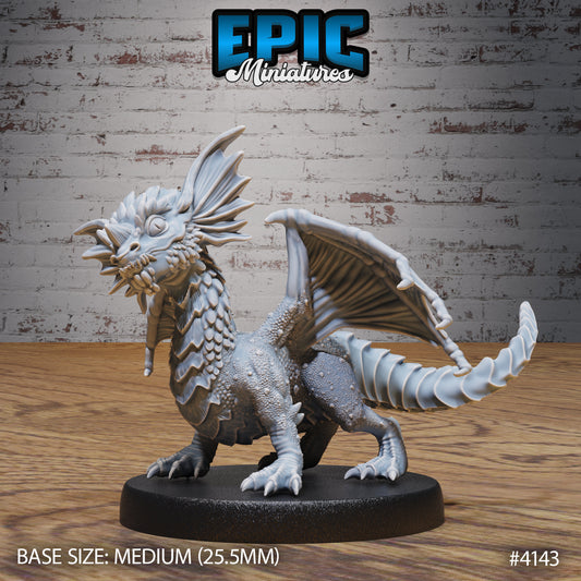 Blue Dragon Wyrmling (3 Variants Available) - Epic Miniatures