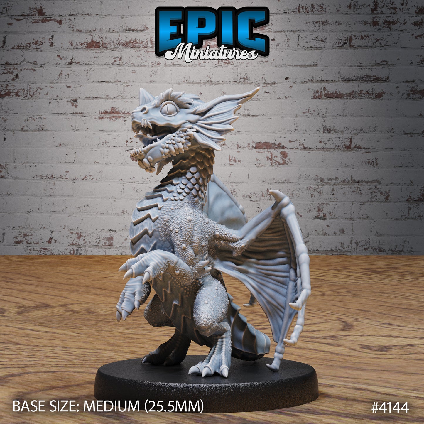 Blue Dragon Wyrmling (3 Variants Available) - Epic Miniatures