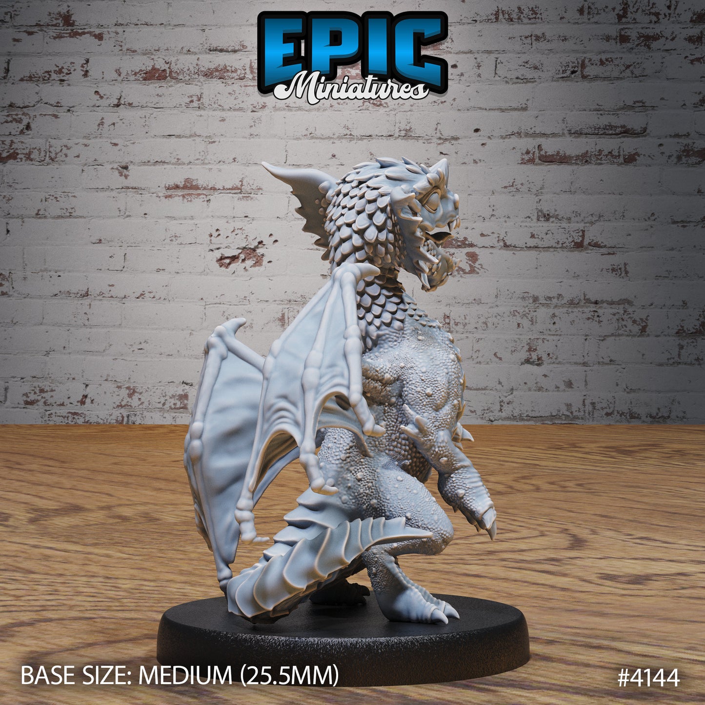Blue Dragon Wyrmling (3 Variants Available) - Epic Miniatures