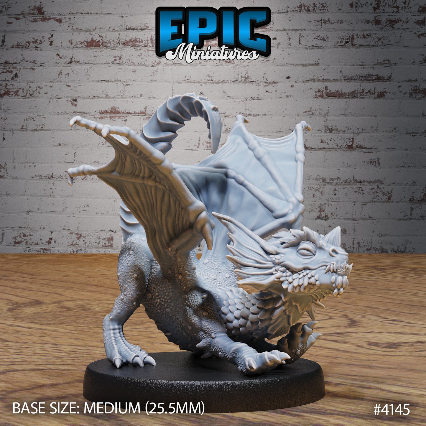 Blue Dragon Wyrmling (3 Variants Available) - Epic Miniatures