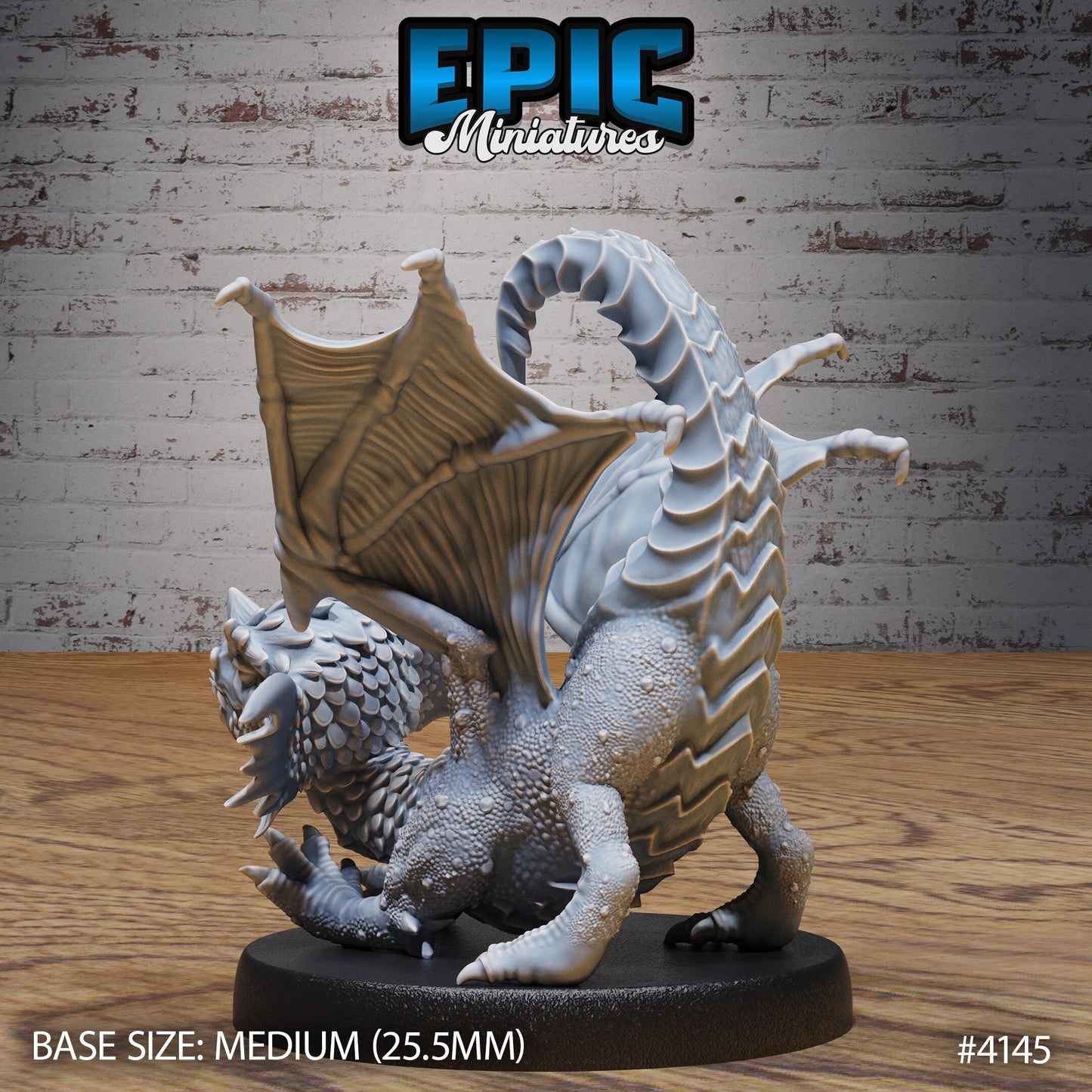 Blue Dragon Wyrmling (3 Variants Available) - Epic Miniatures