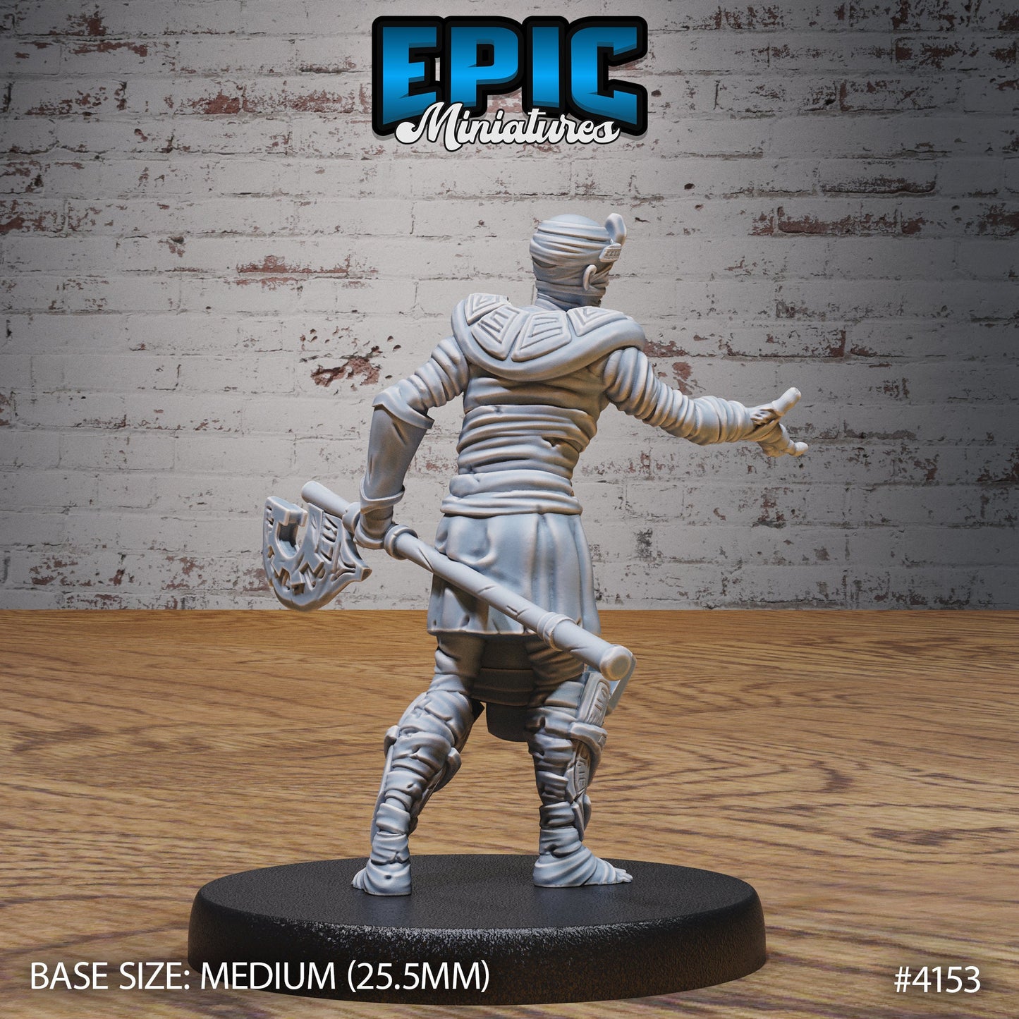 Mummy Warrior, Set 2 (4 Variants Available) - Epic Miniatures