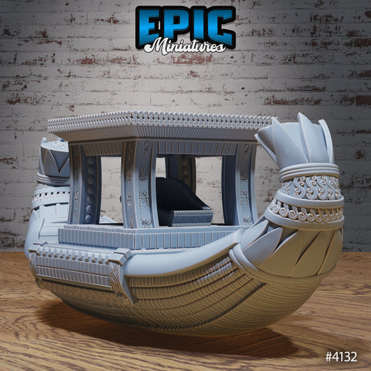 Ancient Egyptian River Boats (2 Variants Available) - Epic Miniatures