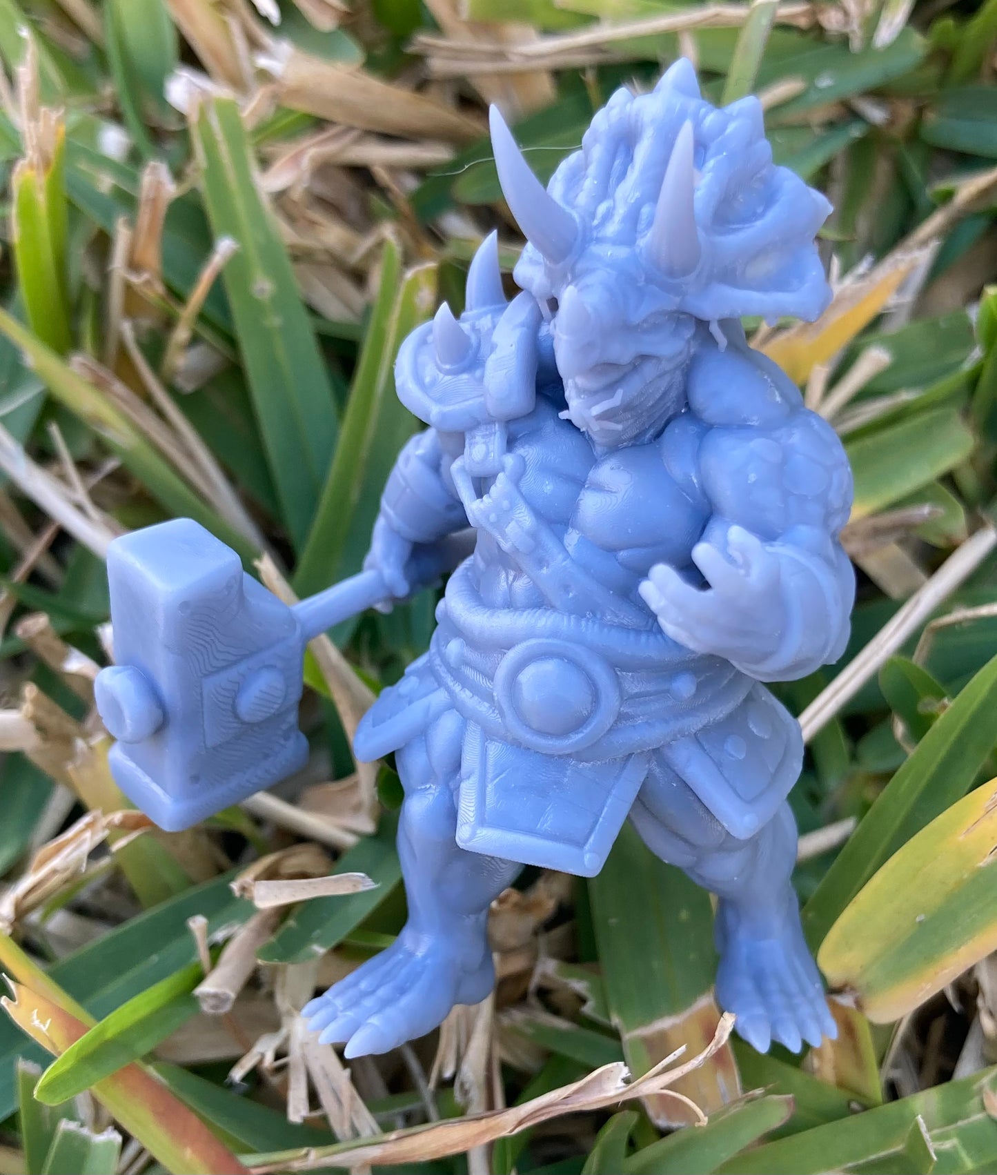 Viridian (Triceratops Warrior - 3 Poses Available) - Brayan Nafarrate