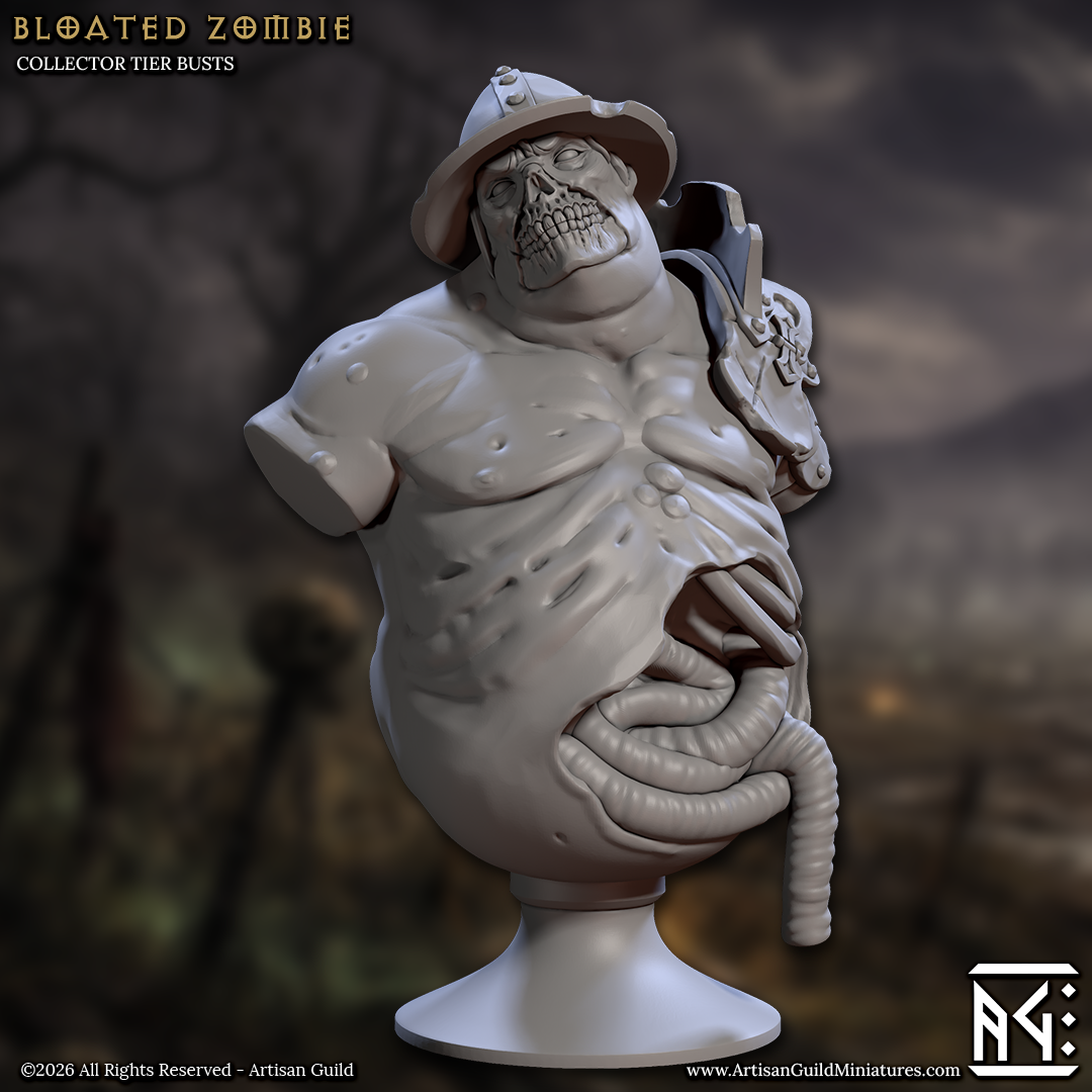 Zombie Walkers and Zombie Heroes, Busts (8 Variants Available) - Artisan Guild