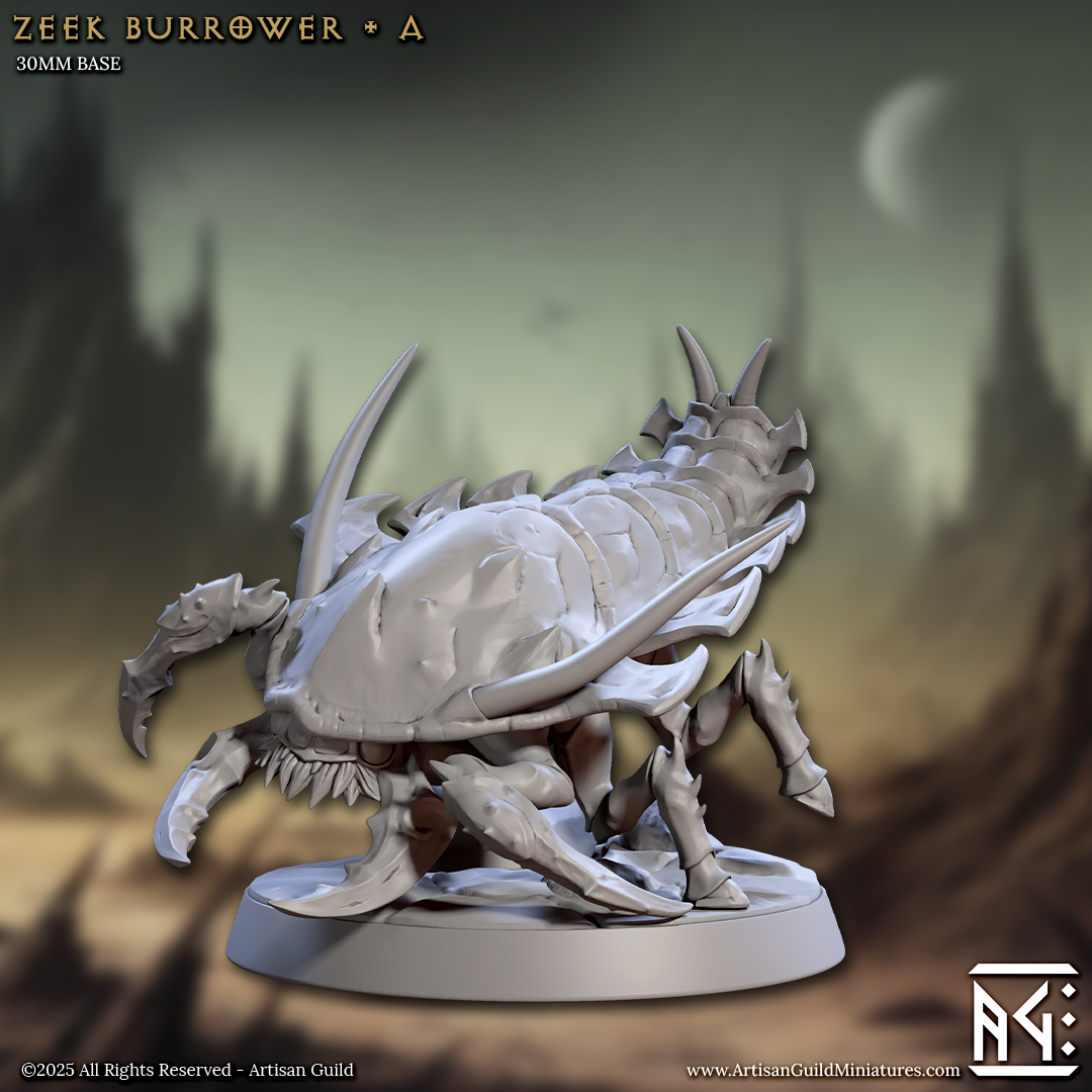 Zeek Burrowers (4 Variants Available) - Artisan Guild
