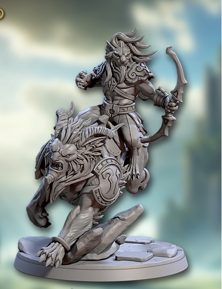 Shesep-Ankh Sphinx Riders, Lionfolk Cavalry - Set 2 (4 Variants Available) - Artisan Guild