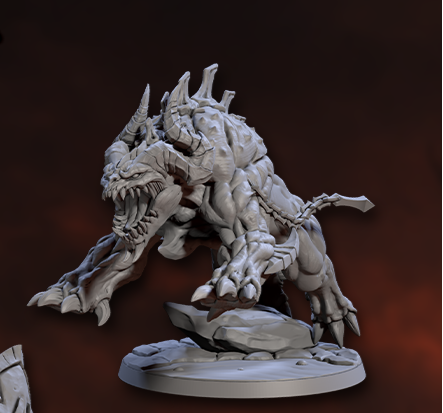 Belzatu, Infernal Warbeasts (4 Variants Available) - Artisan Guild