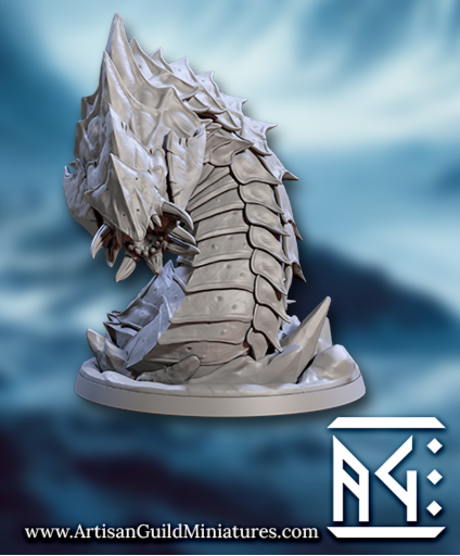 Frostworms - Tundra Tunnelers (5 Variants Available) - Artisan Guild