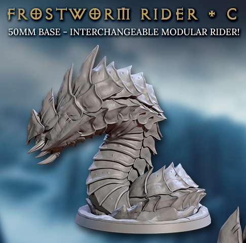 Frostworms - Tundra Tunnelers (5 Variants Available) - Artisan Guild