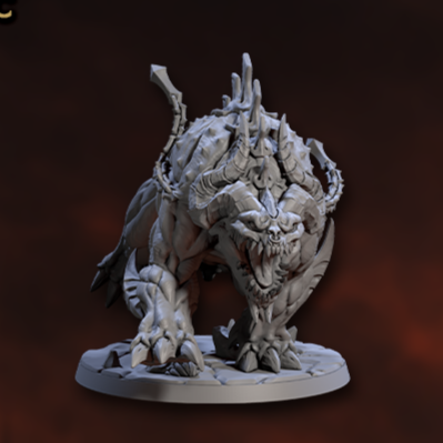 Belzatu, Infernal Warbeasts (4 Variants Available) - Artisan Guild