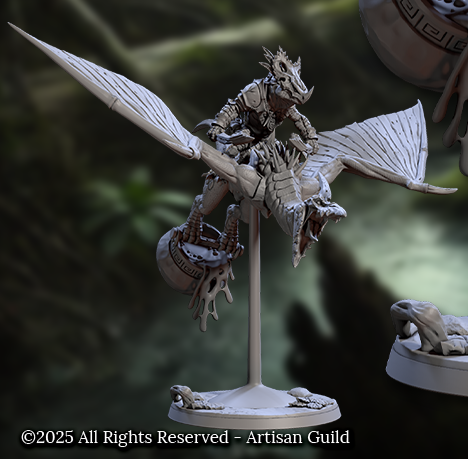Pterowyvern Riders, Set 2 (4 Variants Available) - Artisan Guild
